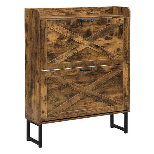 Sion 2 Flip Drawer Shoe Storage Cabinet