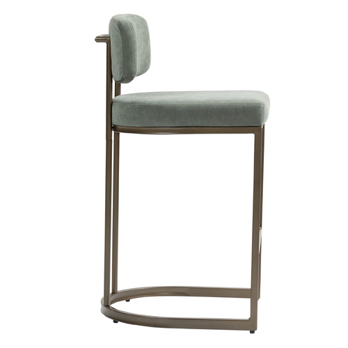 81cm Ricano Velvet Barstools