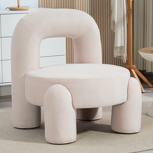 Samir Velvet Accent Chair