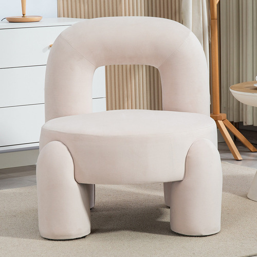 Samir Velvet Accent Chair