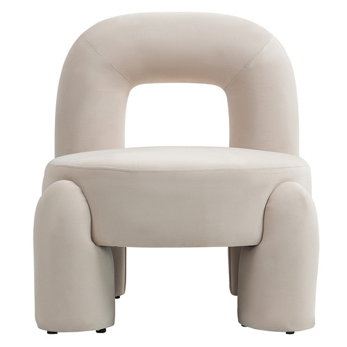 Samir Velvet Accent Chair