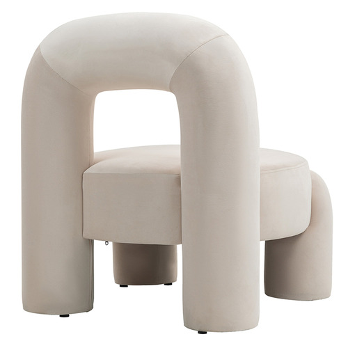 Samir Velvet Accent Chair