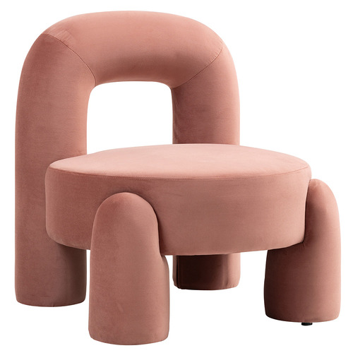 Samir Velvet Accent Chair
