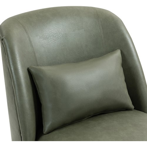 Case PU Leather Accent Chair