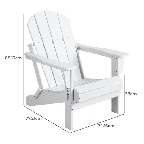 Ehommate Outdoor Adirondack Chair