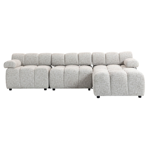 Clemens 3 Seater Modular Sofa with Ottoman