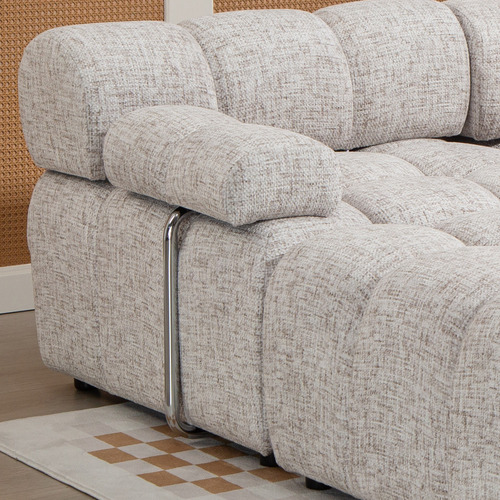 Clemens 3 Seater Modular Sofa with Ottoman