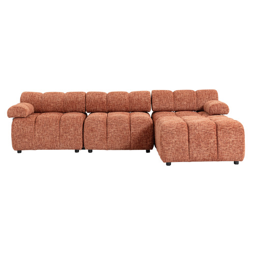 Clemens 3 Seater Modular Sofa with Ottoman