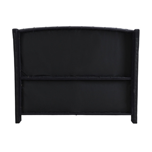Conall Button Tufted Chenille Bed Frame