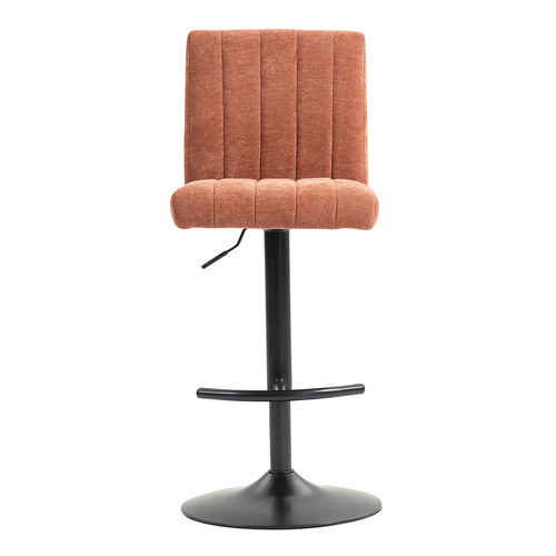 Treasa Chenille Adjustable Bar Stools