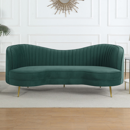 Atasha 3 Seater Velvet Sofa