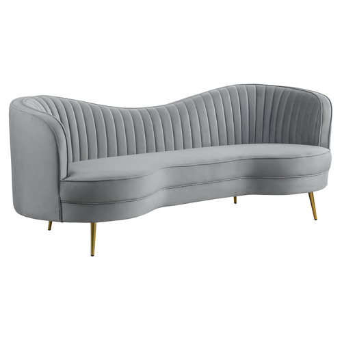 Atasha 3 Seater Velvet Sofa