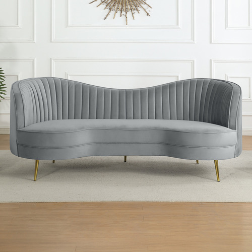 Atasha 3 Seater Velvet Sofa