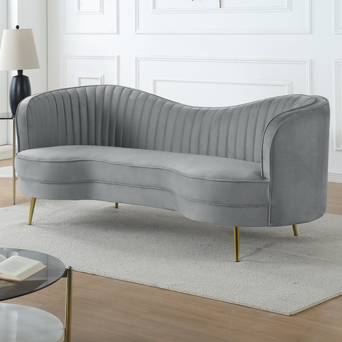 Atasha 3 Seater Velvet Sofa
