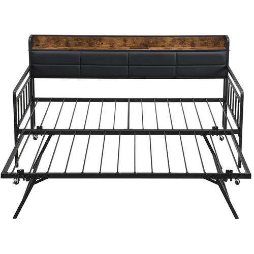 Harper Daybed with Trundle & Charging Station