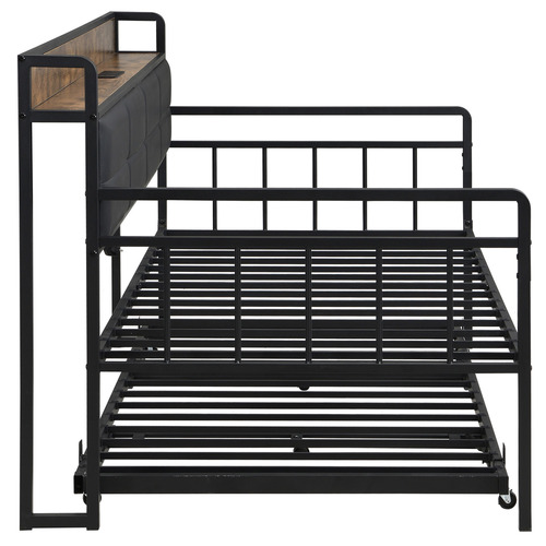 Harper Daybed with Trundle & Charging Station