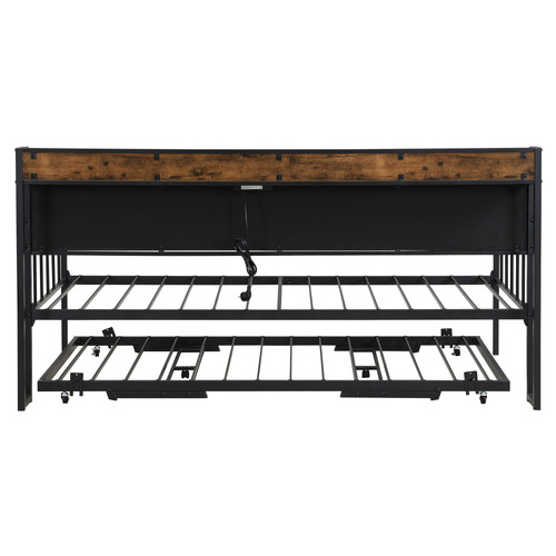 Harper Daybed with Trundle & Charging Station