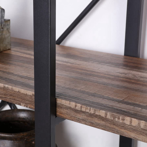 Keanna Industrial 4 Tier Shelving Unit