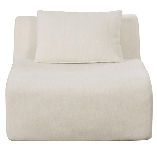 Claire 3 Seater Linen Modular Sofa & Ottoman Set