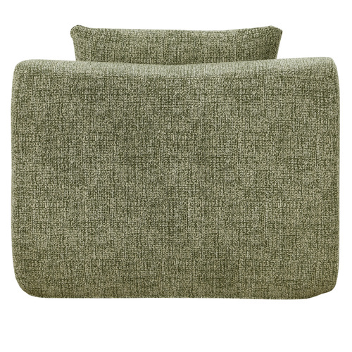 Claire 3 Seater Armless Modular Sofa with Ottoman