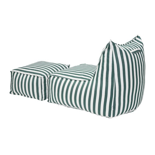 Asher Outdoor Lounge Chair & Ottoman Set