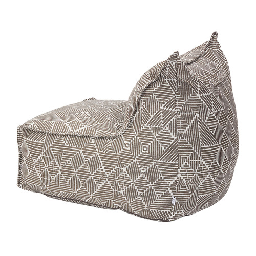 Azure Outdoor Lounge Chair & Ottoman Set
