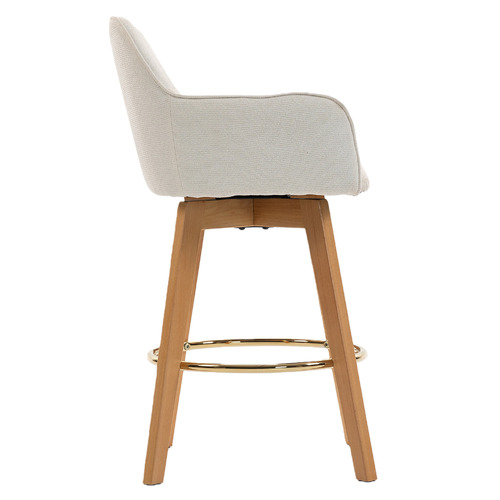 66cm Klien Upholstered Swivel Counter Stools