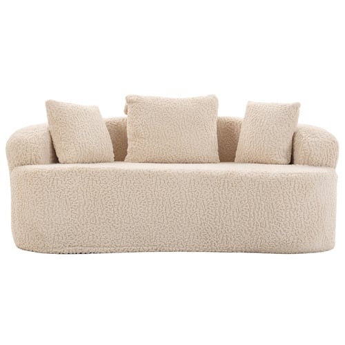 Huxley Curved 2 Seater Upholstered Sofa