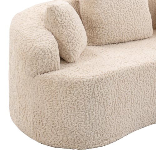 Huxley Curved 2 Seater Upholstered Sofa