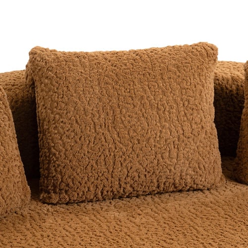 Huxley Curved 2 Seater Upholstered Sofa
