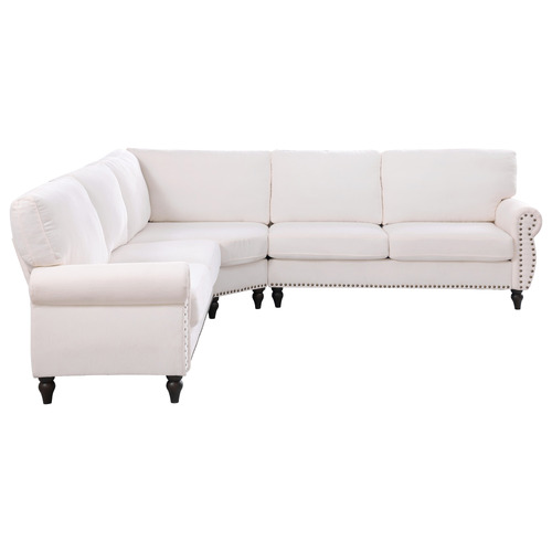 Thatcher 5 Seater Chenille Modular Sofa