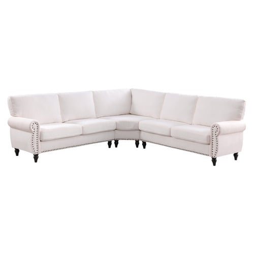 Thatcher 5 Seater Chenille Modular Sofa