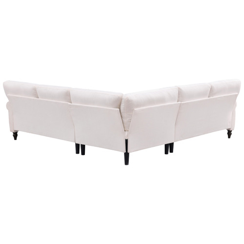 Thatcher 5 Seater Chenille Modular Sofa