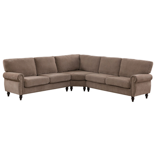 Thatcher 5 Seater Chenille Modular Sofa