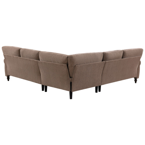 Thatcher 5 Seater Chenille Modular Sofa