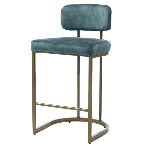 66cm-Ricano-Velvet-Bar-Stools
