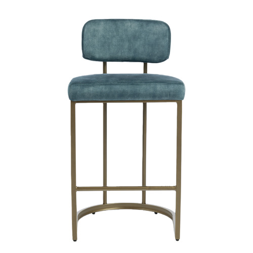 66cm-Ricano-Velvet-Bar-Stools