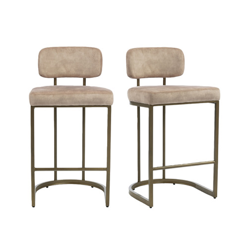 66cm-Ricano-Velvet-Bar-Stools