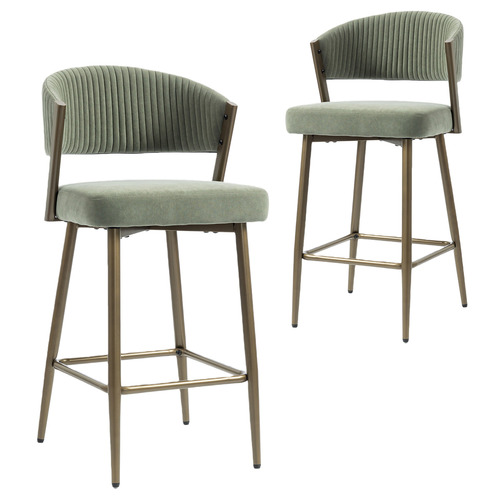 Chacino Velvet Bar Stools