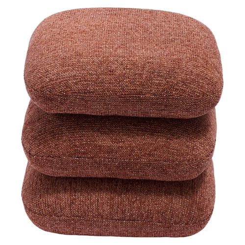 Devika Chenille Swivel Ottoman