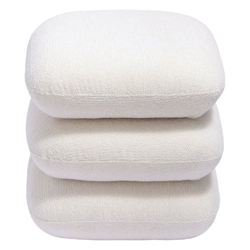 Devika Chenille Swivel Ottoman