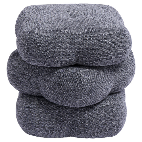 Zinnia Chenille Swivel Ottoman