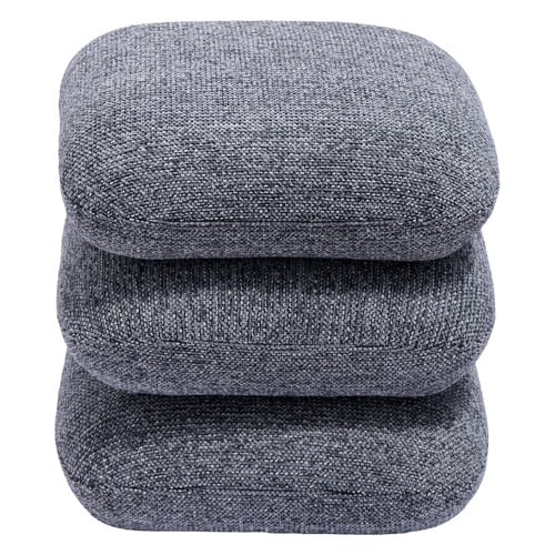 Devika Chenille Swivel Ottoman