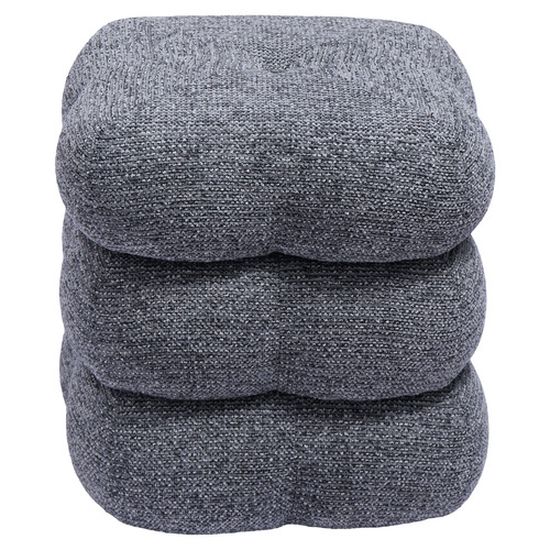 Zinnia Chenille Swivel Ottoman