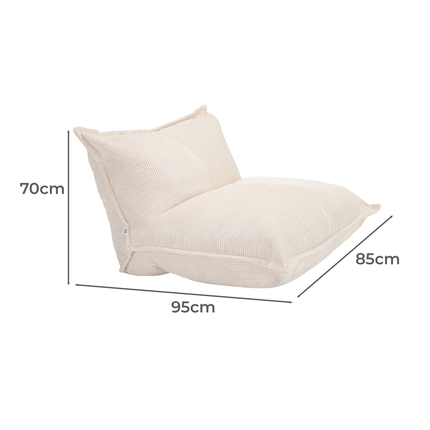 Avery Corduroy Lounge Chair