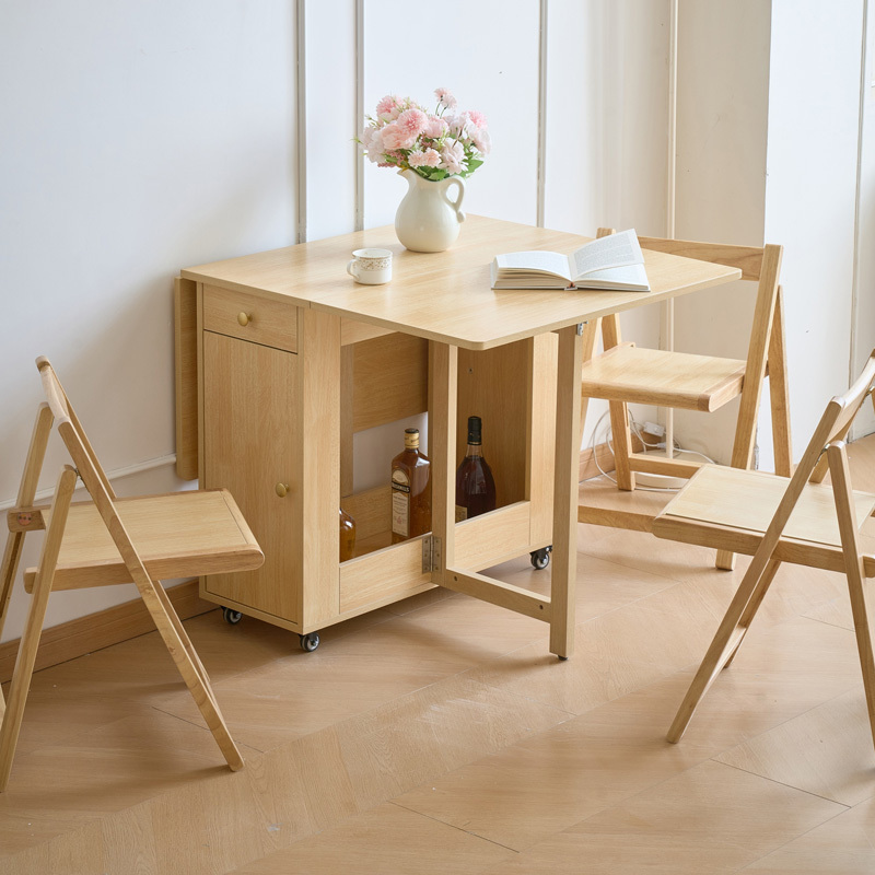 Fenella 4 Seater Foldable Dining Table & Chair Set