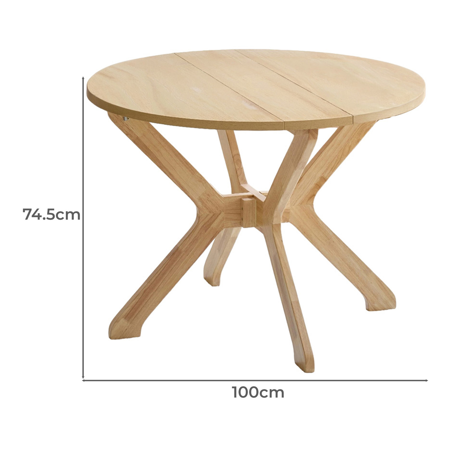 Clive Foldable Dining Table