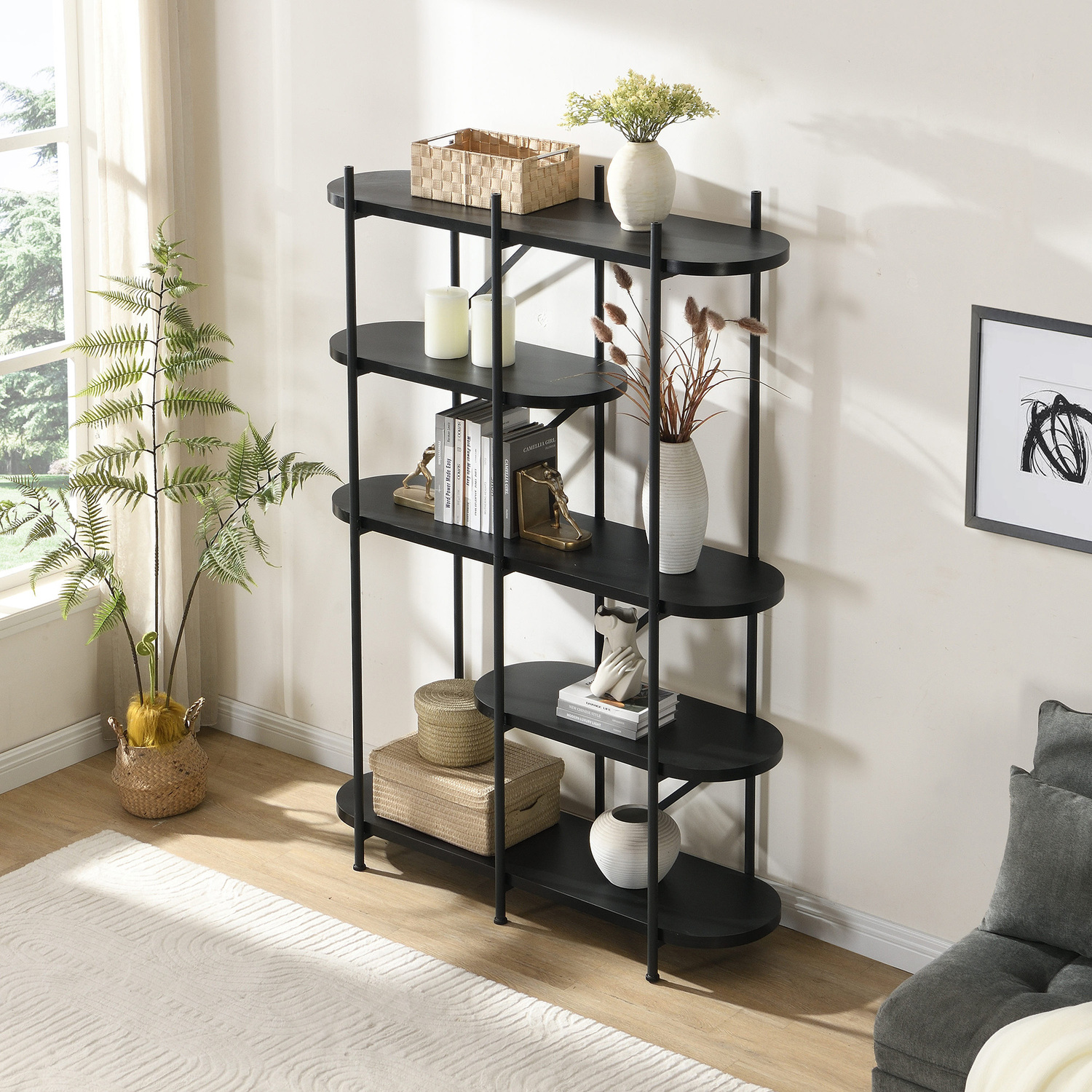 Florence 5 Tier Shelving Unit