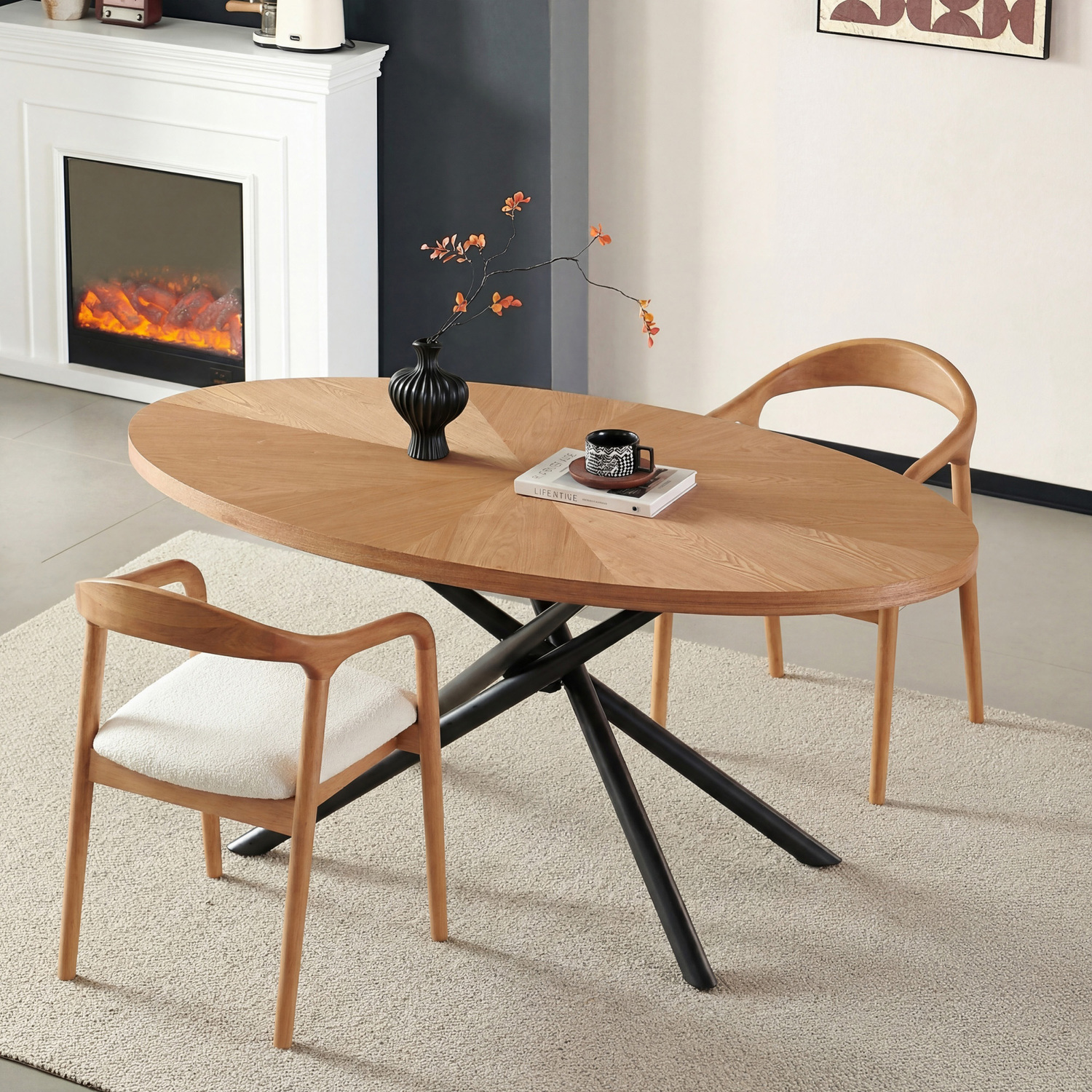 Glendale Oval Dining Table