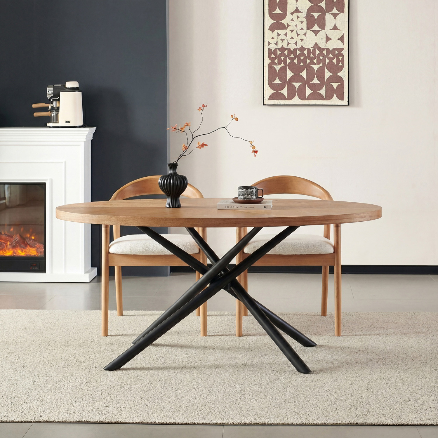 Glendale Oval Dining Table